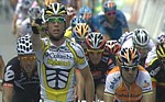 Mark Cavendish gewinnt die fünfte Etappe der Tour de Suisse 2009